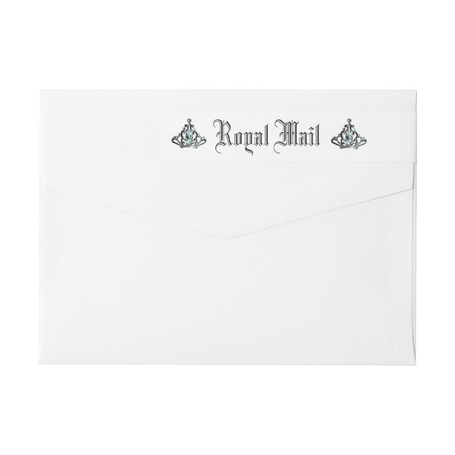 Bande Pour Adresse De Retour Royal Mail (Dos)
