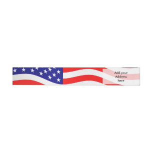 Bande Pour Adresse Drapeau des États-Unis d'Amérique - grunge