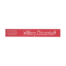 Bande Pour Adresse Joyeux Noël classique