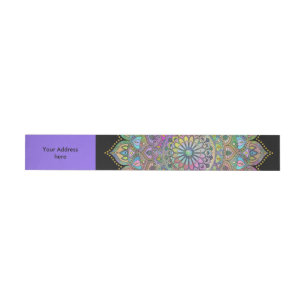 Bande Pour Adresse Mandala Inde Style 1