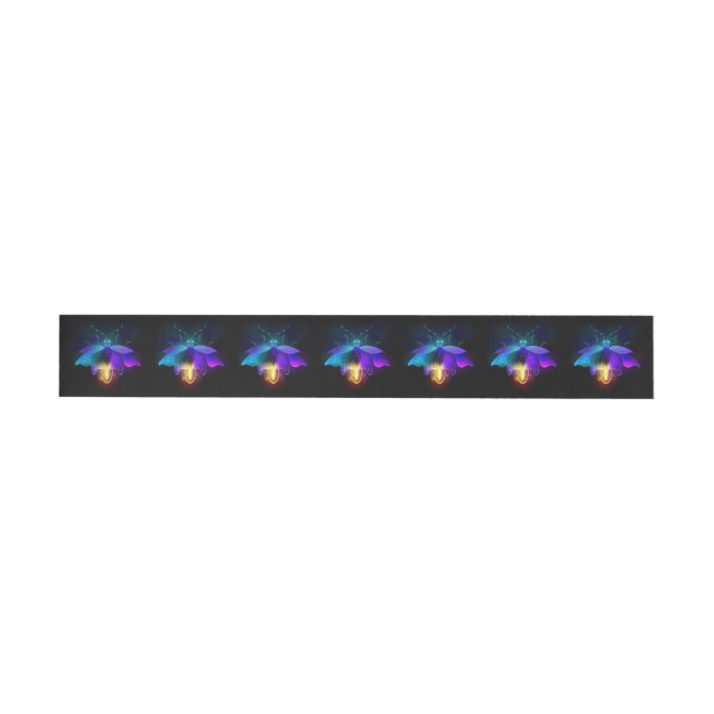 Bande Pour Adresse Neon Firefly sur noir (Individual)