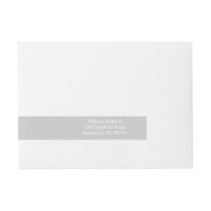 Bande Pour Adresse Pearl Aqua couleur traditionnelle coordonnée