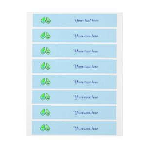Bande Pour Adresse Prêt à faire Pop Baby Boy Blue Pea Custom