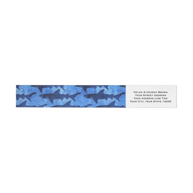 Bande Pour Adresse Requins en mer bleue profonde (Individual)