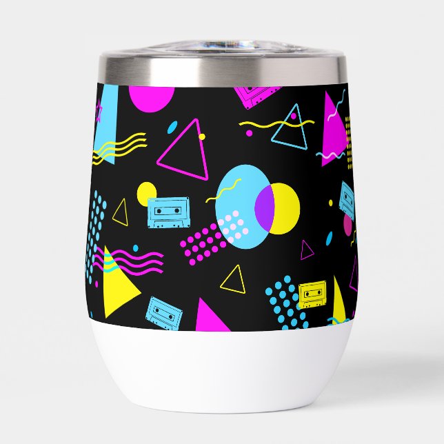 BANDE RÉTRO FORMES COLORÉES (Avant)