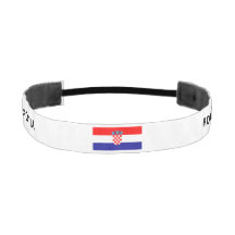 Bandeau de drapeau de la Croatie