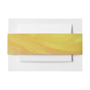 Bandeau De Faire-part Aiguille jaune ananas