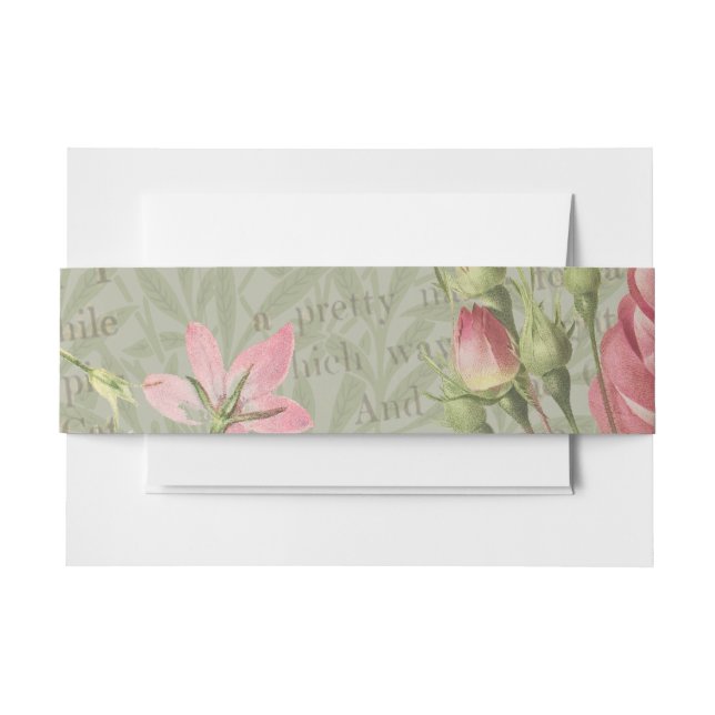 Bandeau De Faire-part Alice Cheshire Chat Wonderland Tree Garden (Devant Example)