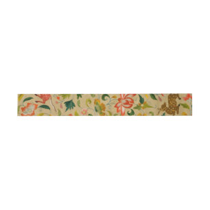 Bandeau De Faire-part Animal Antique Cheval Oiseau Deer Rabbit
