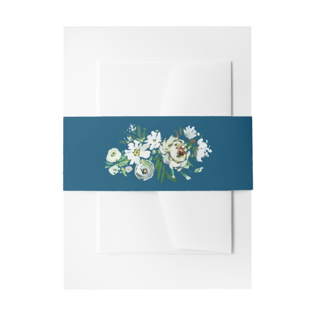 Bandeau De Faire-part Aquarelle Boho Floral Mariage géométrique (Devant example)