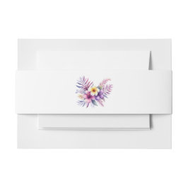 Bandeau De Faire-part Aquarelle Île Romance-Mariage
