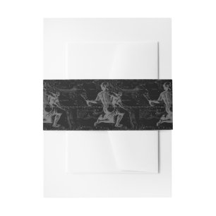 Bandeau De Faire-part Aquarius Zodiac Constellation Hevelius 1690