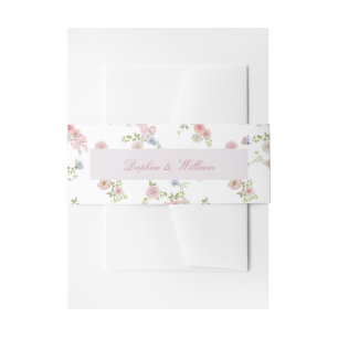 Bandeau De Faire-part Arcs et Fleurs des Champs