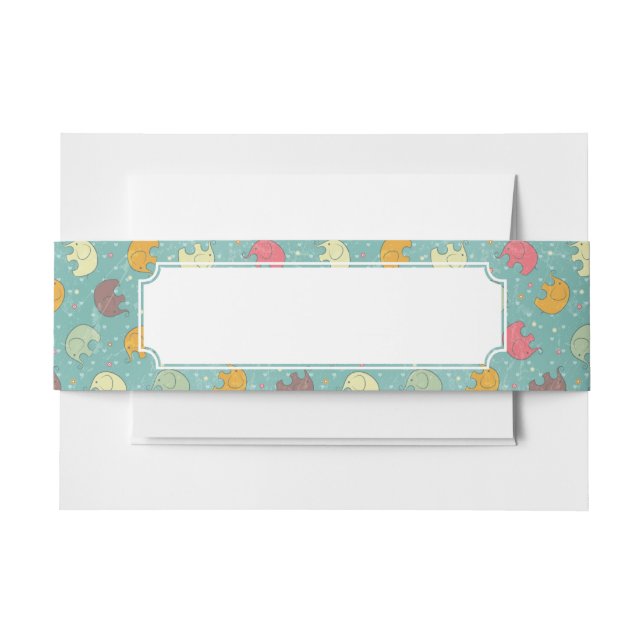 Bandeau De Faire-part arrière - plan de bébé (Devant Example)