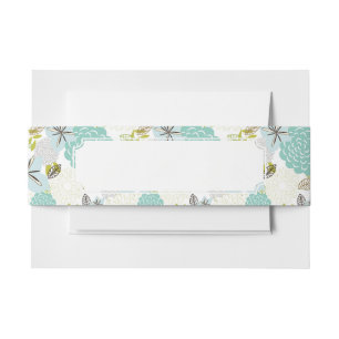 Bandeau De Faire-part Arrière - plan floral 5