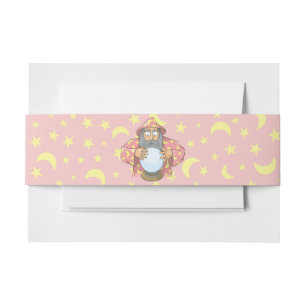 Bandeau De Faire-part Assistant avec Ball Old Assistant avec cape bleue