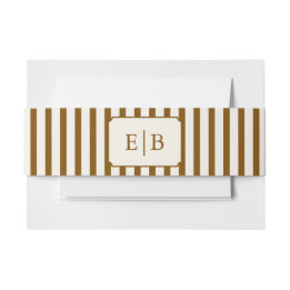 Bandeau De Faire-part Autumn Covey | Bande ventrale