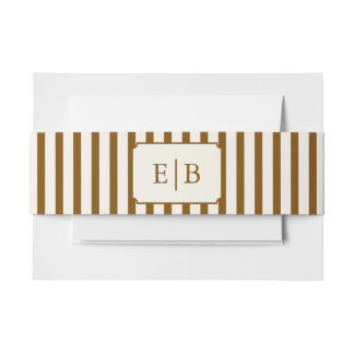 Bandeau De Faire-part Autumn Covey | Bande ventrale