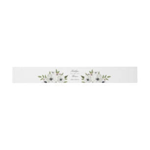 Bandeau De Faire-part Bande Belly Invitation Florale
