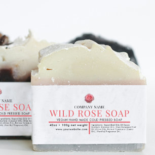 Bandeau De Faire-part Bande de soap de la barre cosmétique Étiquette env