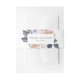 Bandeau De Faire-part Bande de ventre de Faire-part de mariage florale r