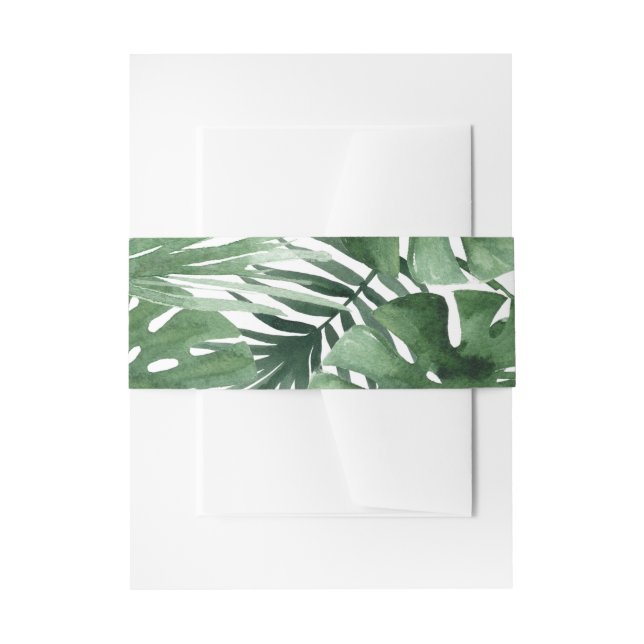 Bandeau De Faire-part Bande de ventre de tropiques (Devant example)