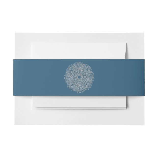 Bandeau De Faire-part Bande de ventre d'invitation personnalisée (Devant Example)