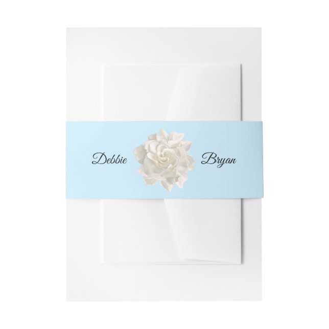 Bandeau De Faire-part Bande de ventre d'invitation personnalisée (Devant example)