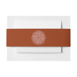 Bandeau De Faire-part Bande de ventre d'invitation personnalisée