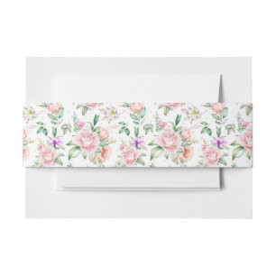 Bandeau De Faire-part Bande de ventre d'invitation personnalisée