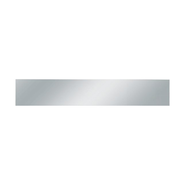 Bandeau De Faire-part Bande de ventre Mariage en argent (Plat)