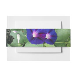 Bandeau De Faire-part Bande florale de ventre d'invitation