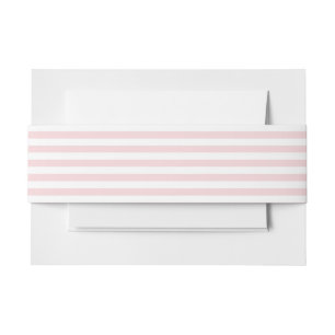 Bandeau De Faire-part Bande rose pâle