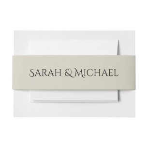 Bandeau De Faire-part Bande ventrale d'invitation aux roses blanches