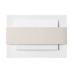 Bandeau De Faire-part Bande ventrale en faux cuir d'hiver