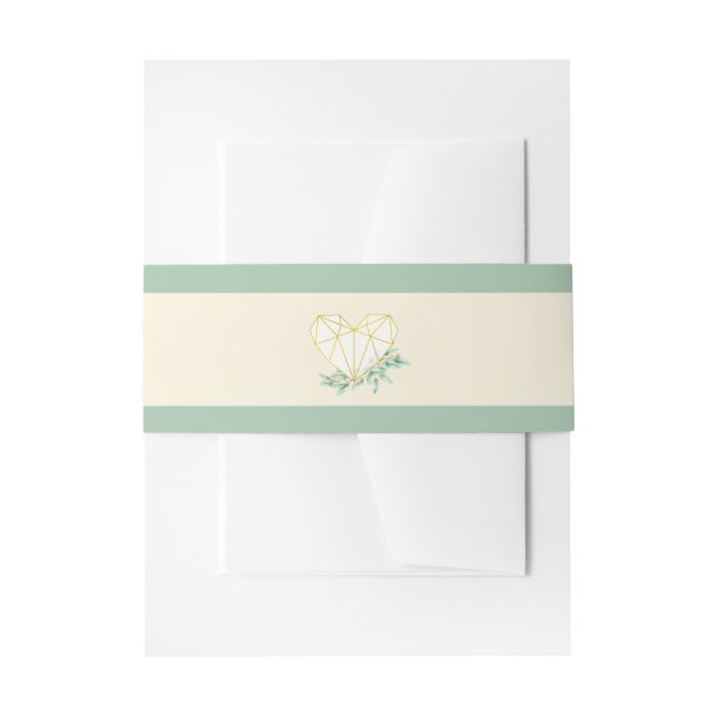 Bandeau De Faire-part Bandeau de mariage à l'eucalyptus (Devant example)