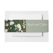 Bandes florales de ventre de mariage de thème de
