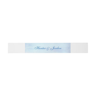 Bandeau De Faire-part Bandes personnalisées de ventre "d'aquarelle
