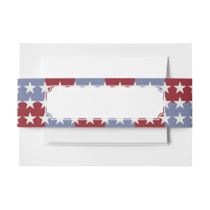 Bandeau De Faire-part Bannière étoilée