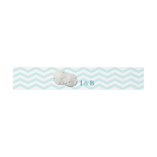 Bandeau De Faire-part Beach Sand Dollars Belly Band