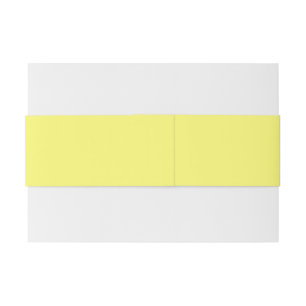 Bandeau De Faire-part Beurre jaune