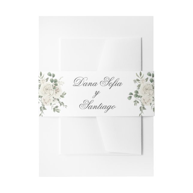 Bandeau De Faire-part Boho Mariage espagnol (Devant example)