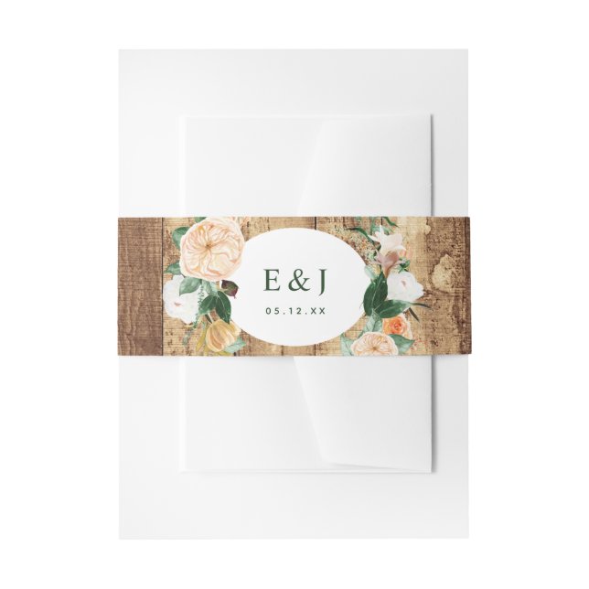 Bandeau De Faire-part Botanique Boho Aquarelle Ferme rustique Grange en  (Devant example)