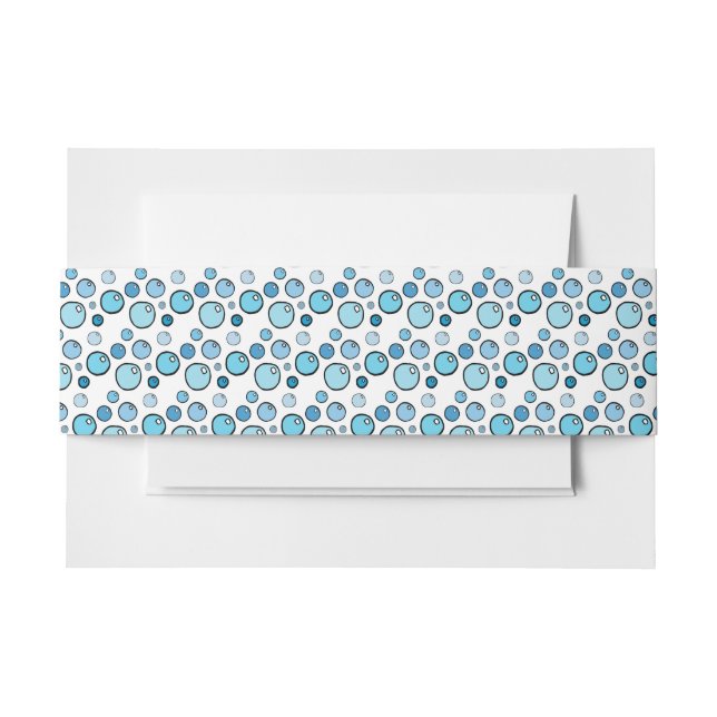 Bandeau De Faire-part Bubbles (Devant Example)