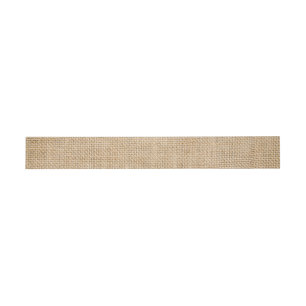 Bandeau De Faire-part Burlap Rustic Mariage Faux Photo Texture