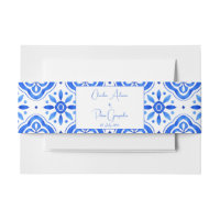 Carreaux bleus Bougainvillea citrons mariage éléga