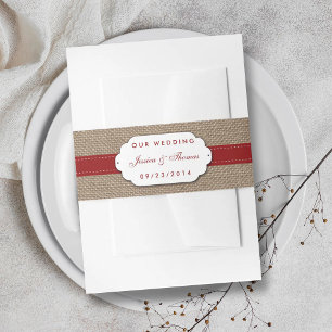 Bandeau De Faire-part Collection de Mariages de tournesol rustique - Rou