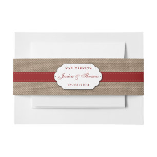 Bandeau De Faire-part Collection de Mariages de tournesol rustique - Rou