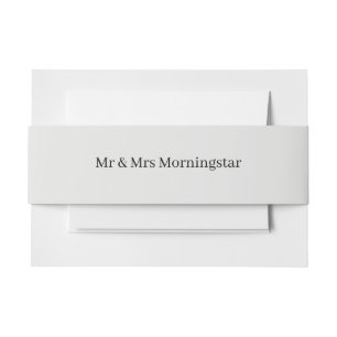 Bandeau De Faire-part Cornsilk neutre