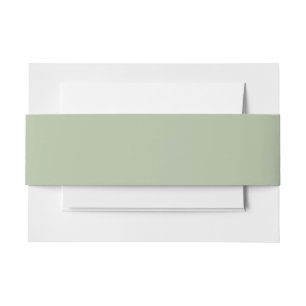 Bandeau De Faire-part Couleur claire et verte